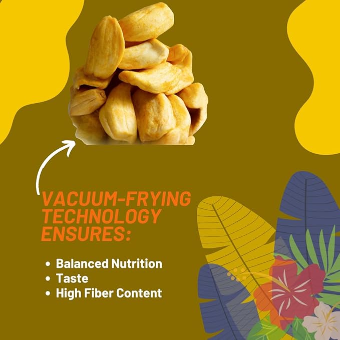Far's Orchard Jackfruit?츮hips ??4?츿ack (2?칚z Resealable Bags), Exotic Crunchy Fruit Snack, Vegan, Non GMO, Gluten?츴ree, No Additives