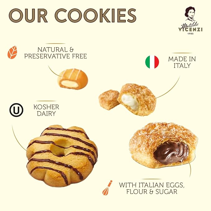 Matilde Vicenzi Verona Gift Tin - Assortment of Italian Pastries and Cookies for Gifting - 32oz (907g)