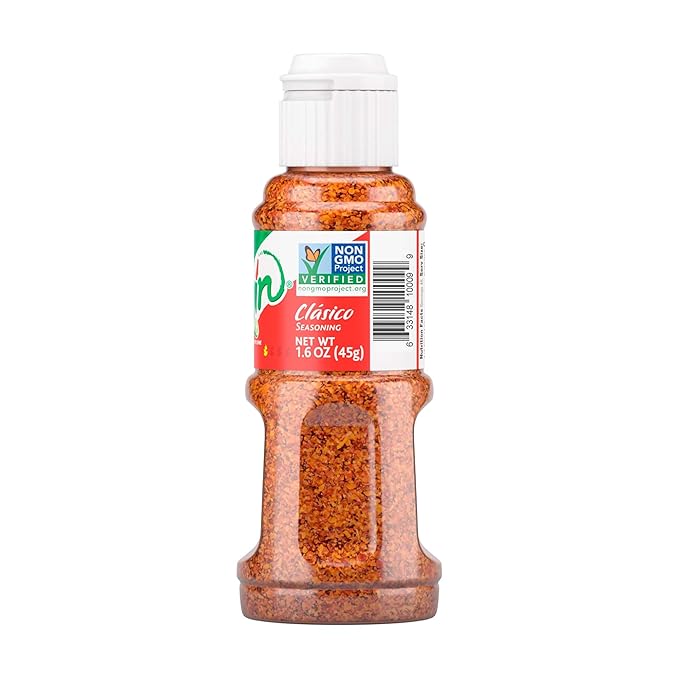 Tajín Clásico Seasoning, Mini Tajín Mexican Seasoning 1.6 oz (Pack of 2)