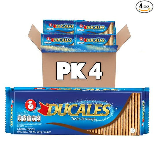 Ducales Crackers, Taste the Magic, 10.37 Oz (Pack of 4)