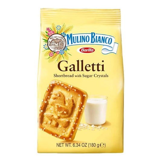 Mulino Bianco Galletti Cookies Pack of 10 (6.34 Ounce) Bag