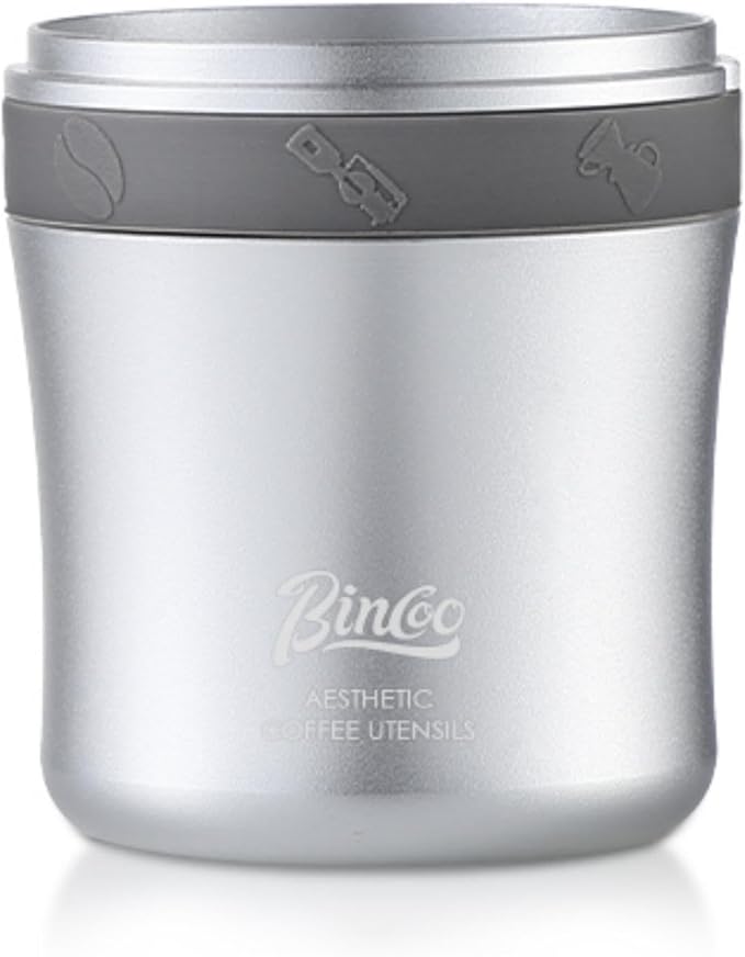 Bincoo Coffee Dosing Cup - Espresso Coffee Dosing Cup Compatible with 58mm Portafilter - Aluminium Espresso Machine Accessory (58MM)