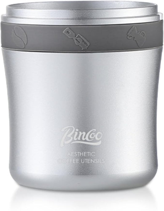 Bincoo Coffee Dosing Cup - Espresso Coffee Dosing Cup Compatible with 58mm Portafilter - Aluminium Espresso Machine Accessory (58MM)
