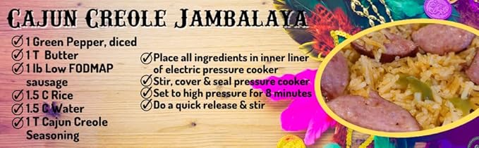 Smoke n Sanity Cajun Creole - Certified Low FODMAP Seasonings - Gluten Free - Certified Kosher - Dairy Free for Low FODMAP Snacks (4.0 oz)