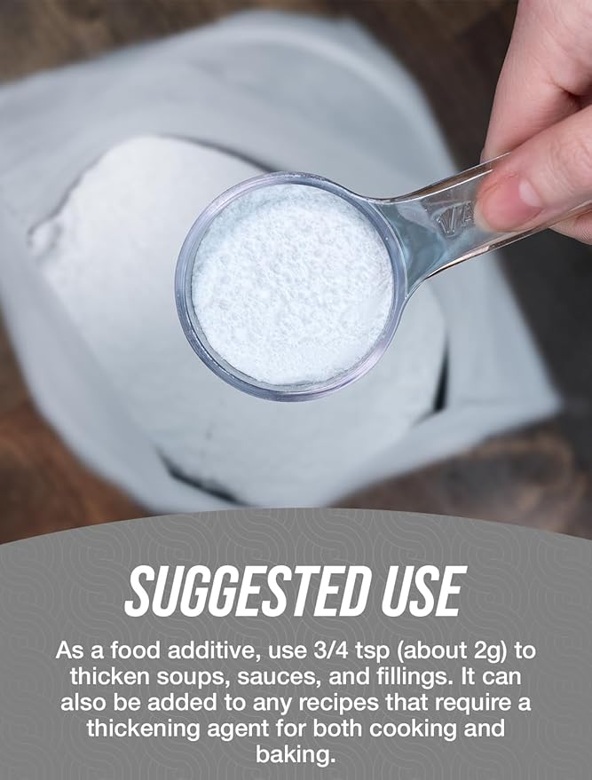 BulkSupplements.com Xanthan Gum Powder - Xanthan Gum Thickener, Xanthan Gum for Baking - Xanthan Gum Gluten Free, Food Grade, 2g per Serving, 100g (3.5 oz) (Pack of 1)