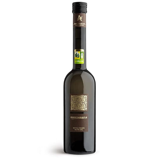 DESERT MIRACLE Cold Pressed Polyphenol Rich Moroccan Olive Oil, Extra Virgin Olive Oil with High