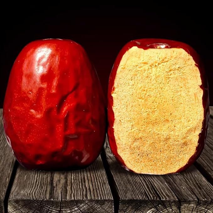 1.1lb Red Dates, Jujube Fruit, Dry Dates, Jujube Fruit竊똃ates Each 3-4.5cm In Size