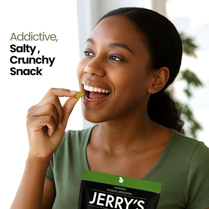 Pepitas (Pumpkin Seeds), Roasted & Salted - Jerry’s Nut House: Premium Nuts, Dried Fruit, and Assorted Snacks - 8oz