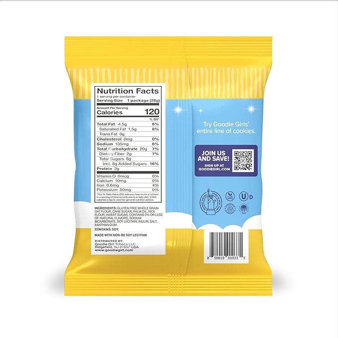 Goodie Girl Snack Pack Variety – Magical Animal Crackers, Mini Chocolate Chip & Brown Sugar Cookies – Gluten Free, Peanut Free – 24 Bags