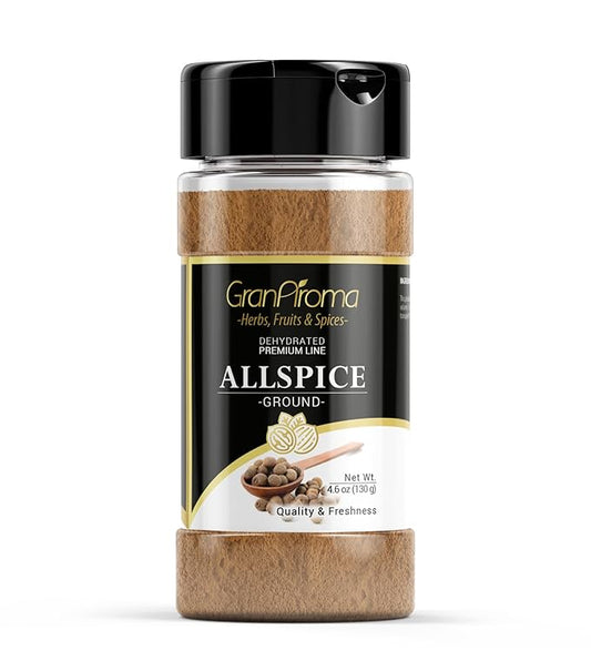 GranAroma Ground Allspice, 4.6 oz, Warm Flavor, Pies & Cookies, Baking Spice