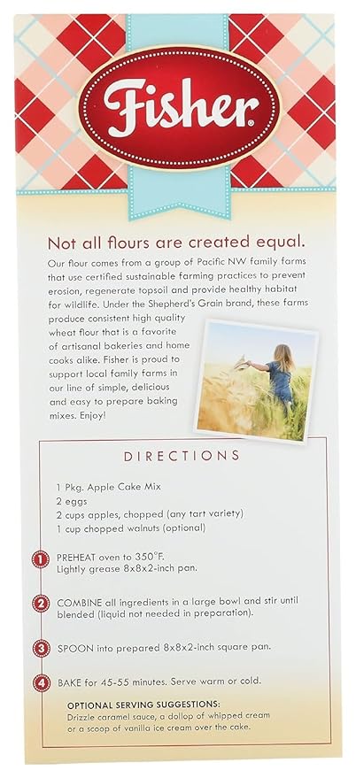 Orginial Fair Scone & Shortcake Mix + Northwest Apple Cake Mix (Variety Pack)