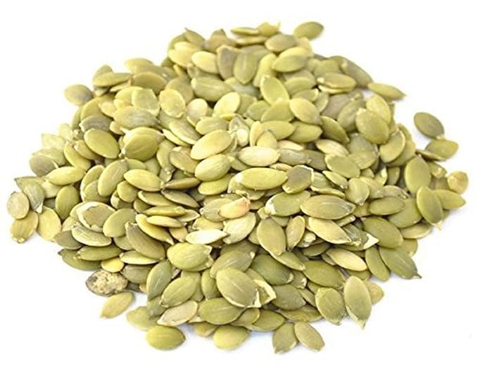 Dry Roasted Pepitas/Pumpkin Seeds Unsalted (5 Lbs.) - Oven Roasted in Small Batches for Added Freshness - Vegan & Keto Friendly - Farm Fresh Nuts Brand