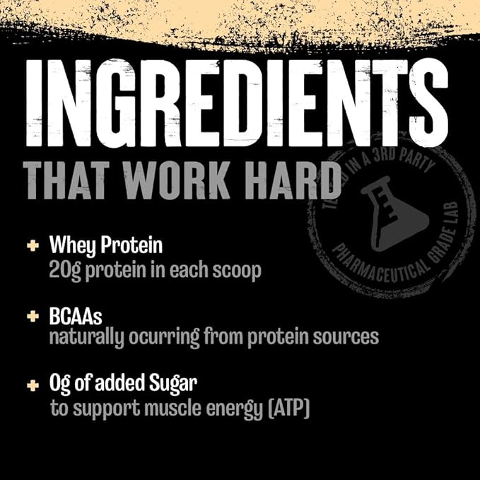 Animal 100% Whey Protein Powder ??Whey Blend for Pre Workout or Post Workout, Recovery, or an Anytime Low Sugar Protein Boost Meal Replacement with BCAA Branched Chain Amino Acids ??Chocolate, 4 lb