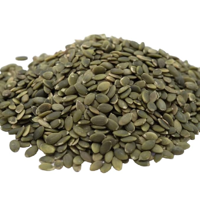 Gerbs Raw Pumpkin Seed Kernels 2 lbs. | North American Grown, No Additives, Resealable Bag | Mild & Crunchy Texture | Top 14 Allergen-Free