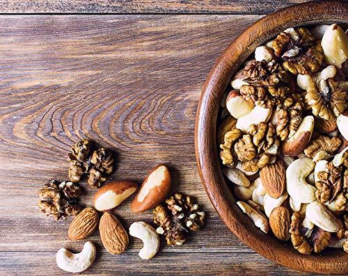 Food to Live - Mixed Raw Nuts, 8 Ounces Cashews, Brazil Nuts, Walnuts, Almonds, Unsalted, Raw, Kosher, Vegan, Bulk