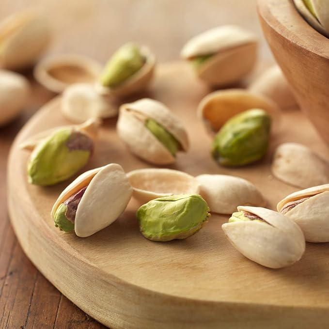 Setton Farms Pistachios, Dry Roasted and Salted Pistachios, Extra Large Premium California Pistachios, In Shell Pistachios, 3lb Burlap Gift Bag, 48 oz, Certified Non-GMO, Gluten Free, Vegan and Kosher