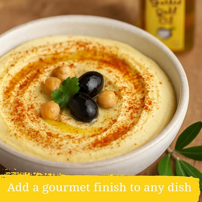 Garlic Gold Extra Virgin Olive Oil Infused with Garlic, Premium Certified USDA Organic, Low FODMAP, Cold Pressed (8.44 Fl Oz)