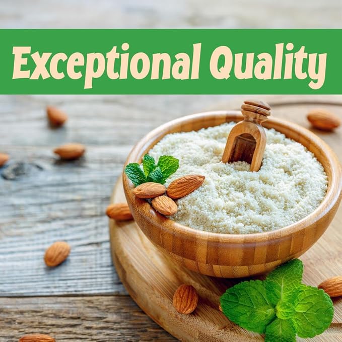 Sincerely Nuts Blanched Almond Flour for Baking, 2 lb - Gluten Free Non-GMO Low Carb Flour for Keto, Paleo & Zero Grain Diets - Kosher Fine Almond Meal Powder for Tortillas, Bread, Pizza Crust & Cake