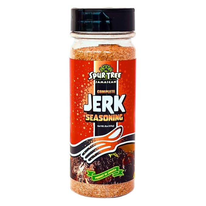 Spur Tree Jamaican Jerk Seasoning ??Authentic Caribbean ??All-in-one Seasoning Blend (6 Oz)