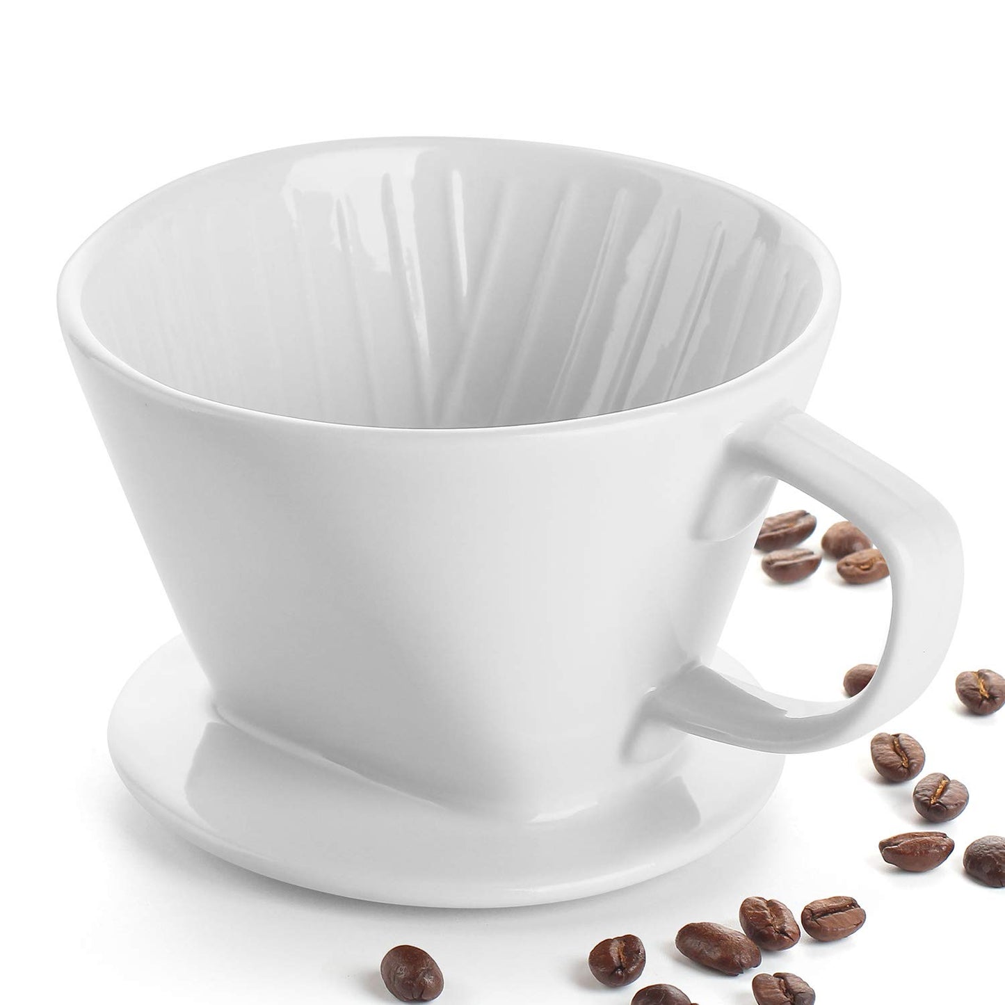 DOWAN Pour Over Coffee Maker, Non-Electric Pour Over Coffee Dripper, Manual Brew Maker, Single Cups