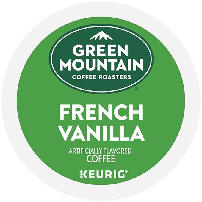 Green Mountain Coffee Roasters French Vanilla Coffee, Keurig Single-Serve K-Cup pods, Light Roast, 32 Count