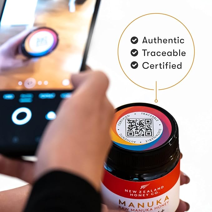 New Zealand Honey Co. Raw Manuka Honey UMF 10+ | MGO 263+, 8.8oz / 250g | Organic Medical Grade Manuka Honey for Daily Wellness, Skin Care & Dogs