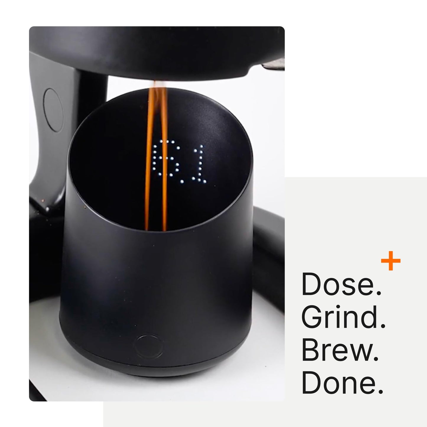 Subminimal SubScale Digital Dosing Cup with LED Display - Black