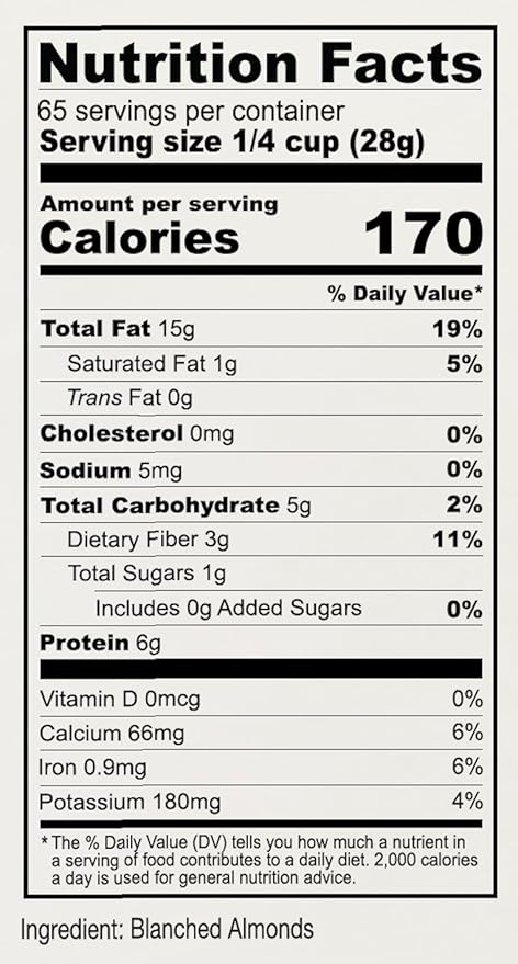 Anthony's Blanched Almond Flour, 4 lb, Finely Ground, Gluten Free, Non GMO, Keto Friendly