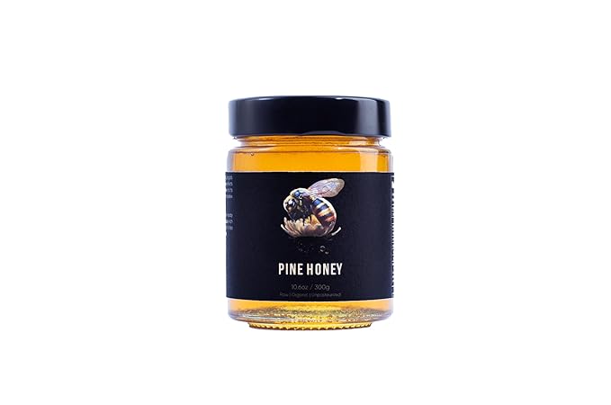Global Award-Winning, 100% Raw, Mountain Forest Pine Honey. USDA Grade A+ 95 Points