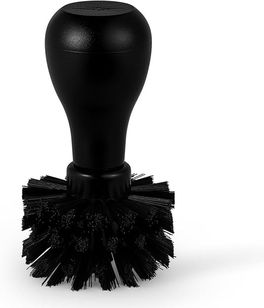 MHW-3BOMBER Coffee Portafilter Cleaning Brush 58mm ABS Espresso Machine Portafilter Brush Speacial for 58mm Portafilter Professional Barista Cleaning Tools Effectively Cleaning, Black B5536