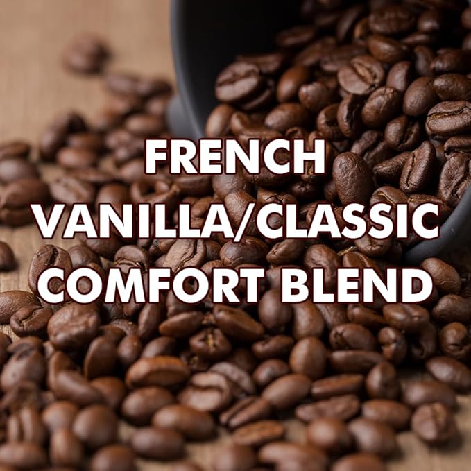 Liberty Beans Coffee Flavored Ground Coffee | Medium Roast, Low Acid | 100% Arabica | Boosts Energy, Supports Brain & Heart Health | Fair Trade & Organic, Rich Flavor, 12 oz (Single, French Vanilla)