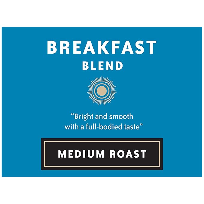 Community Coffee Breakfast Blend 24 Count Coffee Pods, Medium Roast, Compatible with Keurig 2.0 K-Cup Brewers, 24 Count (Pack of 1)
