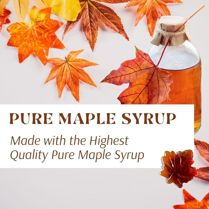 Real Maple Syrup Leaf Drop Candy -Maple Drop Hard Candy- 5oz Bag Maple Syrup Candies - Maple Sugar Candy- Maple Syrup Candy- Maple Leaf Candy -Maple Hard Candy- Maple Candy From Vermont - Pure Maple Flavor Candy