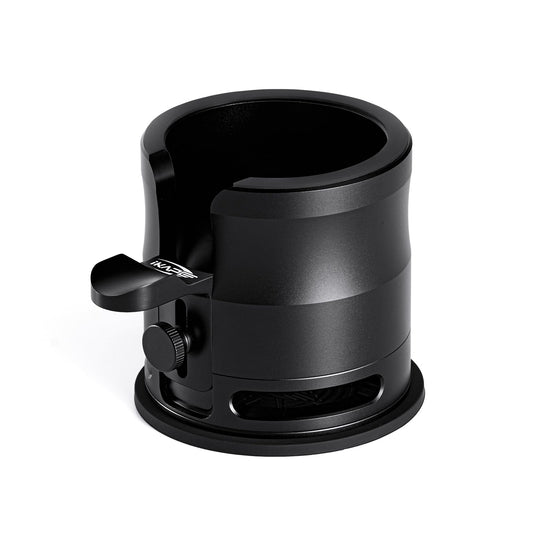 IKAPE Newly Upgrade Espresso Tamper Portafilter Holder, Aluminum Alloy Espresso Portafilter Tamping