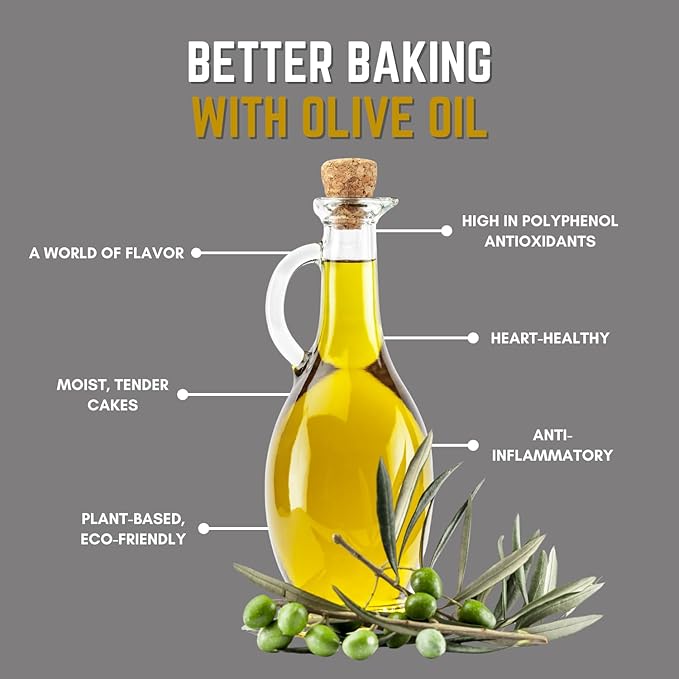 Flour & Olive ??Award Winning Gourmet Vanilla Olive Oil Cake Baking Mix