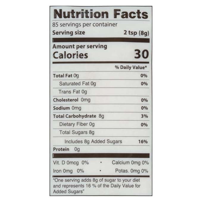 Iberia Organic Premium Cane Sugar, 1.5 lb. (Pack of 3) 100% Natural, Non GMO, Pure Cane Sugar