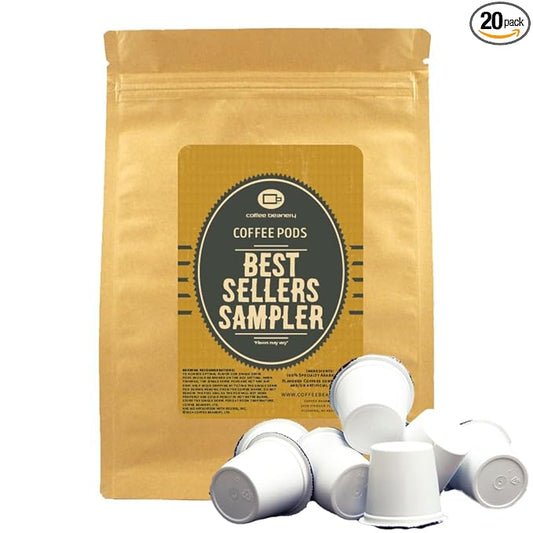 Coffee Beanery Favorites Coffee Pods Variety Pack - (20ct) - Includes 10 unique flavored coffees