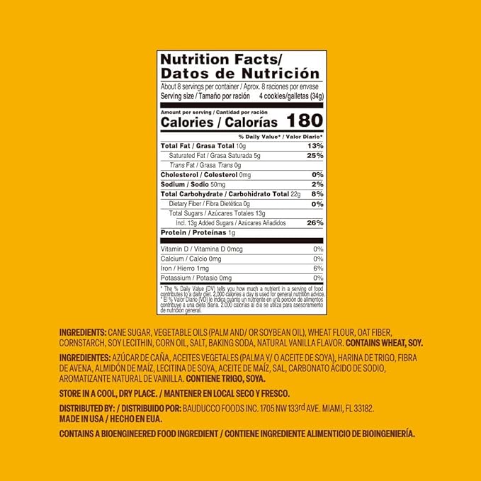 Bauducco Vanilla Wafers - Crispy Wafer Cookies With 3 Delicious, Indulgent, Decadent Layers of Vanilla Flavored Cream - Delicious Sweet Snack or Desert - 5.0 oz (Pack of 3)