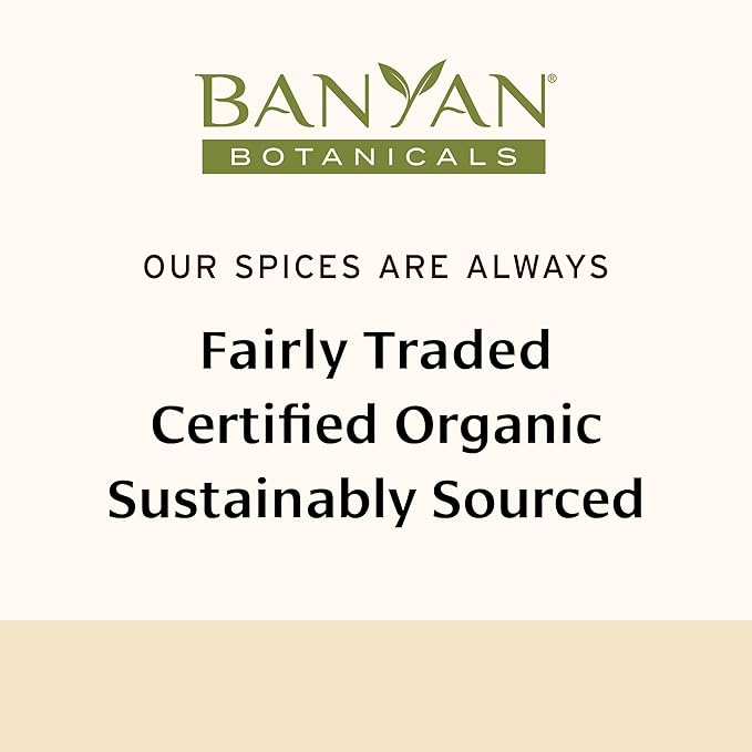 Banyan Botanicals CCF Spice Mix (Cumin, Coriander, Fennel)??Powder Blend of Organic Indian Spices for Cooking & Baking ?“Savory Spice Blend Inspired by CCF Tea 2.8 oz ?“Non-GMO Sustainably Sourced Vegan