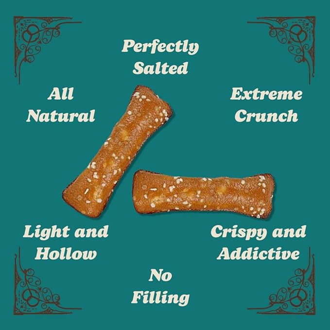 Unique Snacks Original Pretzel Shells Delicious Homestyle Baked Snack Bag Vegan OU Kosher and Non-GMO Food No Artificial Flavor 10 Oz. Bag Pack of 3
