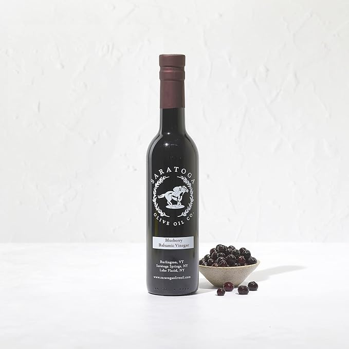 Saratoga Olive Oil Company Blueberry Dark Balsamic Vinegar 375ml (12.7oz)