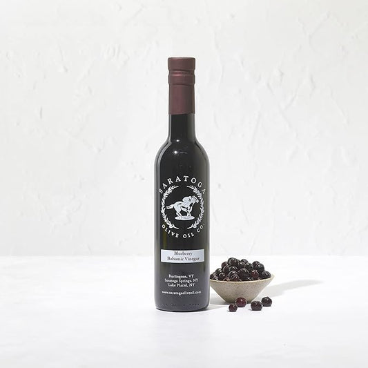 Saratoga Olive Oil Company Blueberry Dark Balsamic Vinegar 375ml (12.7oz)