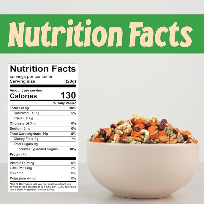 Sincerely Nuts Omega 3 Trail Mix - Whole Pumpkin Seeds, Sweetened Dried Cranberries & Mango Chunks, Unsalted Almonds & Chopped Walnuts - Kosher, Vegan & Gluten Free Heart Healthy Snacks, 5 lb
