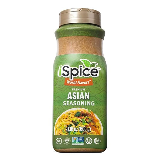 iSpice Blend | Asian Seasoning | 21.16 | Mixed Spice & Seasoning | Bulk Size | Halal | Kosher (Asian)