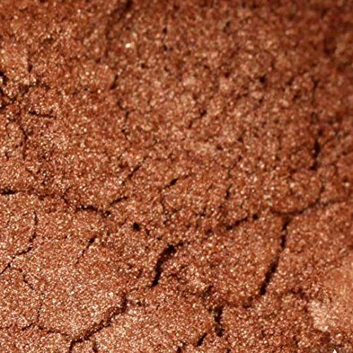Luster Dust - Bronze Gold (4g 1x Jar) | Edible Vegan Dust & Paint for Cake Decorating, Ice Cream, Desserts, Cocktails and Beverages by Bakell