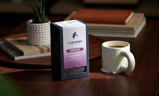 La Colombe Monaco Medium Roast Drip Grind Ground Coffee - Notes of Milk Chocolate, Graham Cracker, Black Cherry, 12 Ounce (Pack of 1)