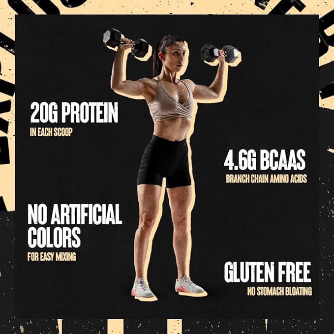 Animal 100% Whey Protein Powder Instant Iced Coffee ??Real Coffee for Preworkout, Post Workout Whey Blend + 20g of Protein Shake, 120mg of Caffeine Meal Replacement with BCAA ??Cold Brew Latte, 1 lb