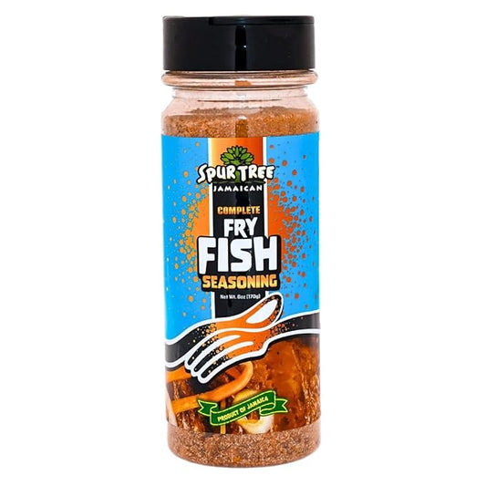 Spur Tree Fry Fish Seasoning ??Dried Spices Mix to Experience Authentic Jamaican Cuisine ??All-in-one Seasoning Blend (6 Oz)