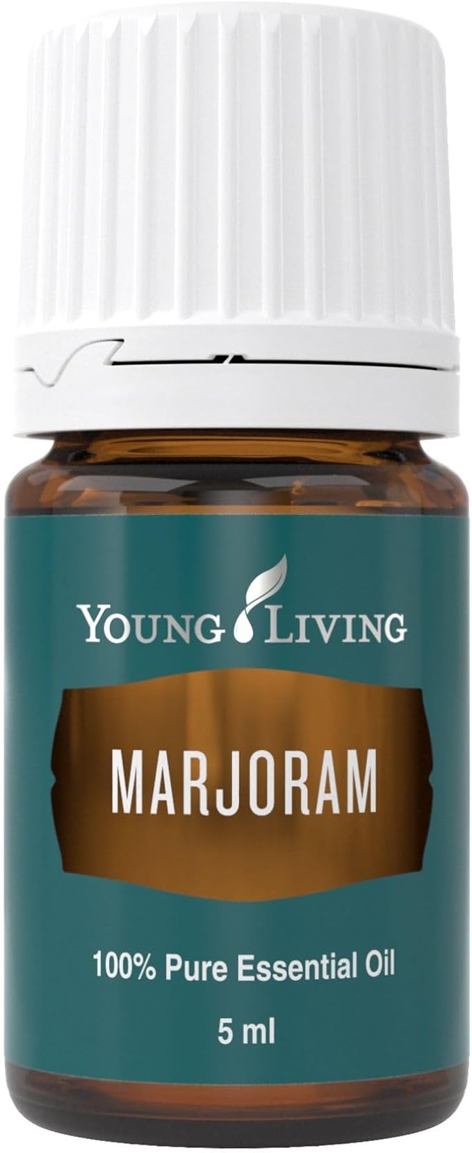 Young Living - Marjoram Essential Oil 5 ml | Soothing Muscle Relief | Aromatherapy for Relaxation | Ideal for Massage | Diffusing for a Calming Environment