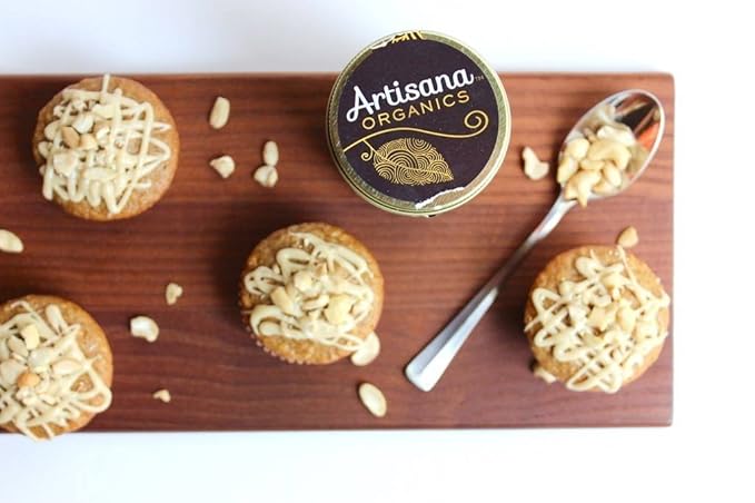 Artisana Organics Raw Almond Butter, 8 lbs | No Sugar Added, Bulk Unroasted Almond Butter, No Palm Oil, Vegan, Paleo, Keto Friendly and Non GMO